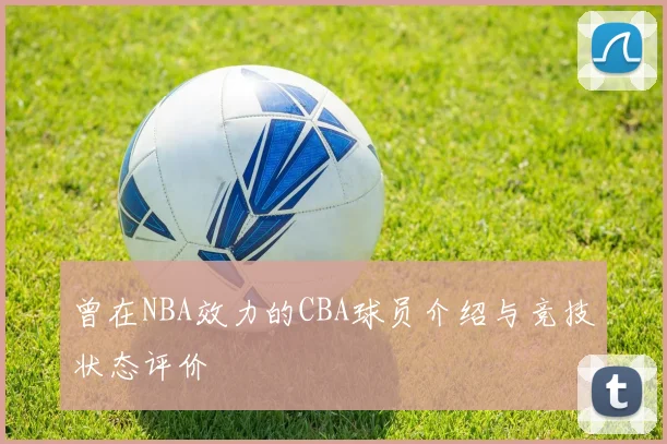 曾在NBA效力的CBA球员介绍与竞技状态评价